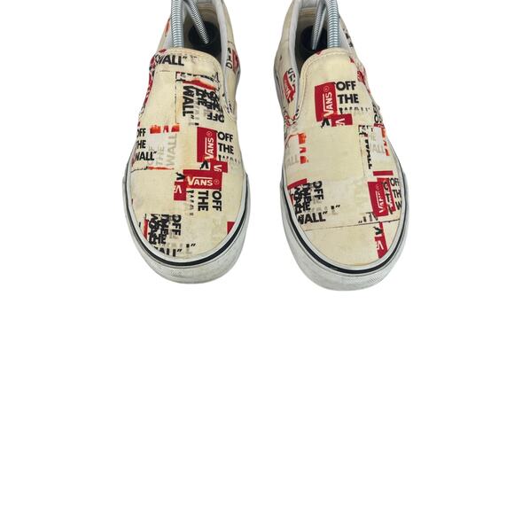 Vans Classic Slip-On 'Packing Tape Blanc De Blanc' Shoes - Picture 9 of 10